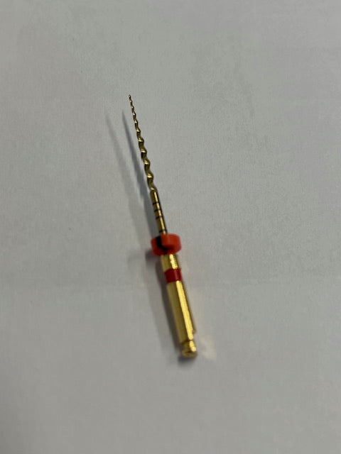 V Taper Gold rotary Files 6pcs