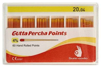 Gutta Percha 45/.04 and 20/.04