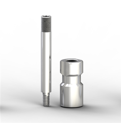 Open Tray Impression Transfer Standard Square For Zygomatic Abutment