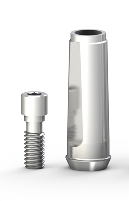 Connecter External Connection Titanium Abutment 1mm